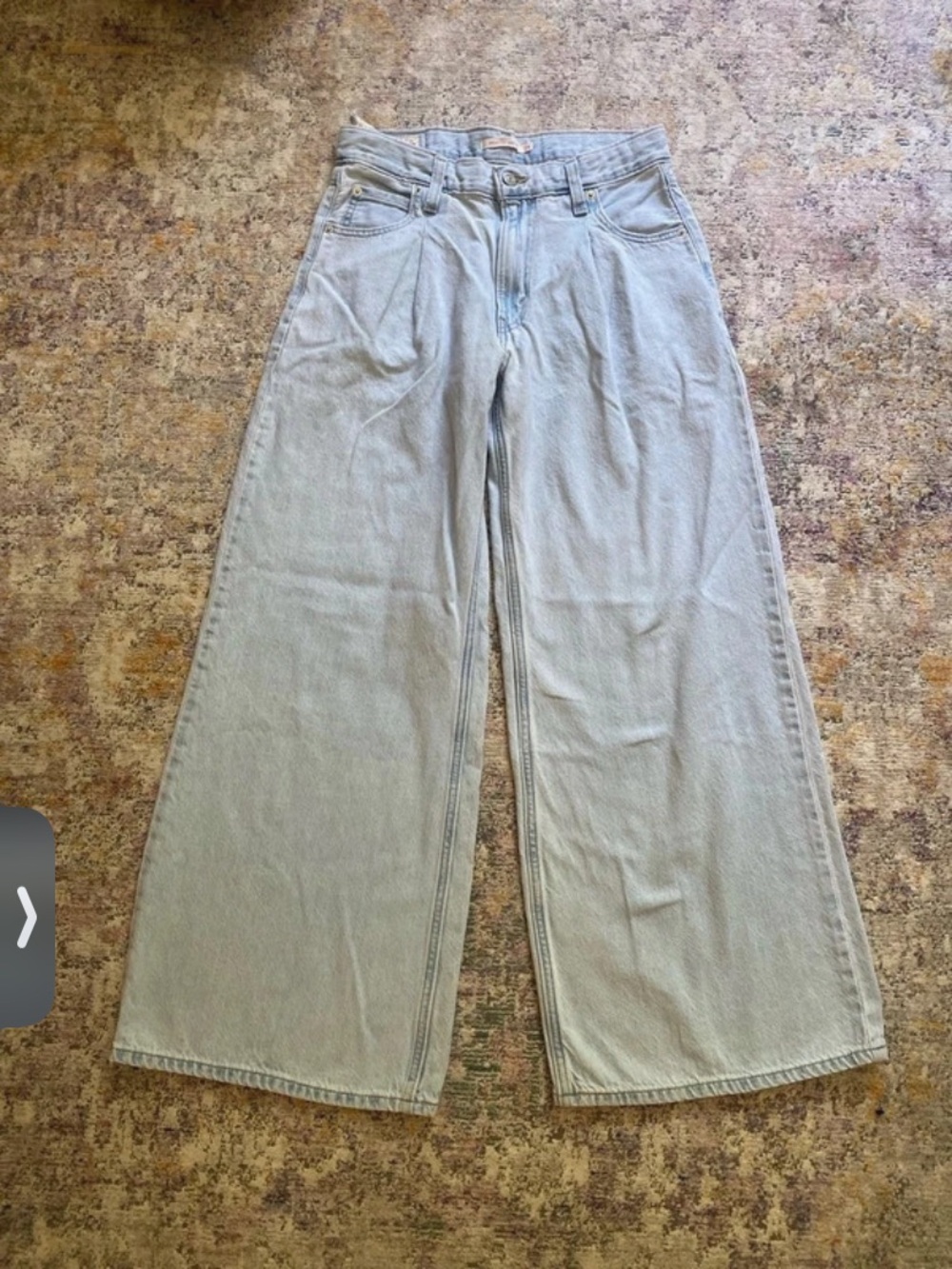 Levi’s Baggy Dad Wide Leg Women's Jeans in Light Wash